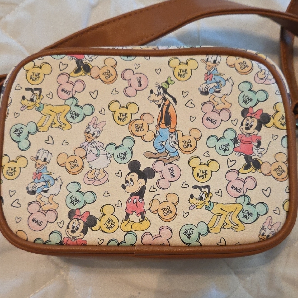 Loungefly Disney Character Print Crossbody Bag - Picture 3 of 3